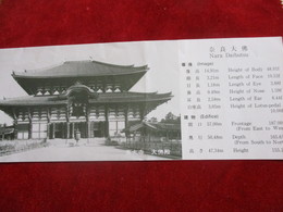 Ticket Ancien/JAPON/ Visite De Monument /NARA DAIBUTSU/ Temple / Great Image Of Buddha/1983       TCK147 - Eintrittskarten