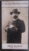 ► Emile MOREAU Né à Brienon Sur Armaçon (Ecrivain) - Collection Photo Felix POTIN 1908 - Félix Potin