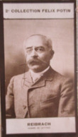 ► Jean REIBRACH Né à Givors Anagramme De Jean Chabrier  Romancier  -  2ème Collection Photo Felix POTIN 1908 - Félix Potin