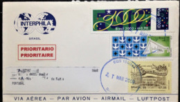 Brazil, Circulated Cover To Portugal, "Philatelic Exhibition", "Interphila", "Architecture", 2009 - Briefe U. Dokumente