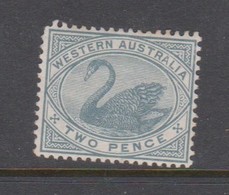 Australia-Western Australia SG 96 1885-93 Two Pence Bluish Grey ,perf 14,mint Hinged - Nuevos