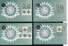 ISRAEL, 1964, Maxi-Card(s), Emblem Of The Cities , SG282=294, F5087 - Tarjetas – Máxima
