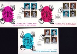 ISRAEL, 1982, Maxi-Card(s), Martyrs, SG872-891, F5640 - Maximumkaarten