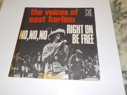 45 TOURS THE VOICES OF EAST HARLEM NO NO 1970 - Blues