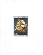 BELGIO  2003 - ESPOSIZIONE FLOREALE LIEGI -  CREAZIONE D'ANNICK DUMONT - FOGLIETTO BF - Proofs & Reprints