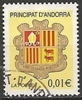 ANDORRE FRANCAIS N°  555 OBLITERE - Usados