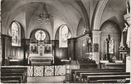 AUVET    HAUTE SAONE  70    CPSM   INTERIEUR DE L'EGLISE - Autres & Non Classés