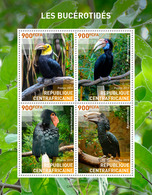 Central Africa. 2019  Hornbills. (1013a) OFFICIAL ISSUE - Otros
