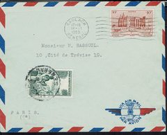 Sénégal  "Anis Sultanem Importation à Kaolack" Affranchissement à 35 F Sur Enveloppe Pour Paris  16-11-1953 - B/TB - - Covers & Documents