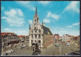 1970 Gouda Stadhuis In Kleur Blanco - Gouda