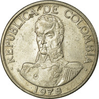 Monnaie, Colombie, Peso, 1978, TTB, Copper-nickel, KM:258.2 - Colombia