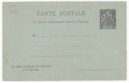 Nelle Caledonie  Entier Postal  Carte Postale CP1 - Briefe U. Dokumente