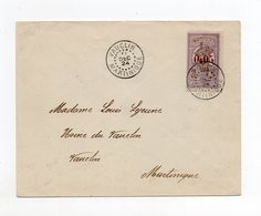 !!! MARTINIQUE, LETTRE DE VAUCLIN DU 11/12/1924 - Covers & Documents