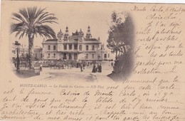 MARCOPHILIE MONACO POUR MONASTIR / TUNISIE 1901 / N 4 ROUGE BRUN SUR CARTE - Cartas & Documentos