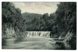 Ref 1339 - Early Postcard - The Ohura Upper Falls - The Wanganui River - New Zealand - Nouvelle-Zélande