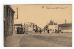 Veurne  Furnes   Pont De Nieuport  Et Rue De L'Est.  Nieupoortbrug En Ooststraat - Veurne