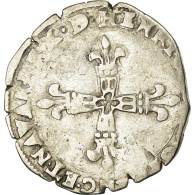 Monnaie, France, Henri IV, 1/8 Ecu, 1605, Morlaas, TB+, Argent, Duplessy:1241 - 1589-1610 Heinrich IV.