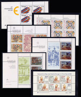 1982 Portugal Azores Madeira Compl. Year MNH Blocks. Année Compléte Blocs NeufSansCharnière. Ano Blocos NovoSemCharneira - Annate Complete