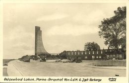 Ostseebad LABOE, Marine-Ehrenmal Und Jugendherberge (1954) Foto-AK - Laboe