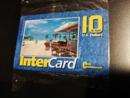 Phonecard St Martin DUTCH INTERCARD/CLEAN COMMUNICATIONS $10,- MINT  NO 7  ** 096 ** - Antille (Olandesi)