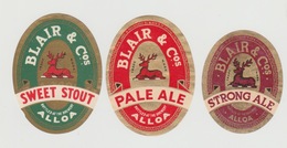 Bieretiket-beerlabel  Blair's & Co Of Alloa LTD. (GB) - Birra