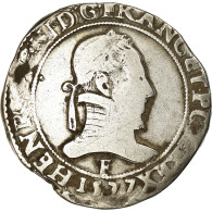 Monnaie, France, Franc Au Col Plat, 1577, Angers, TB, Argent, Duplessy:1130 - 1574-1589 Heinrich III.