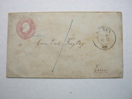 DÜREN , Klarer Stempel Auf Brief - Postal  Stationery