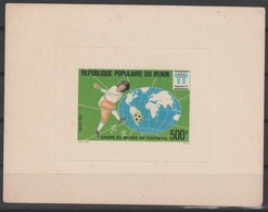 Bénin 1978 Mi. 134 Epreuve De Luxe Proof FIFA Football World Cup Fußball WM Soccer Coupe Du Monde Argentina Argentine - 1978 – Argentine