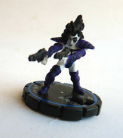 FIGURINE HEROCLIX MARVEL DOMINO Rareté 3 Socle BLEU - Heroes De Marvel