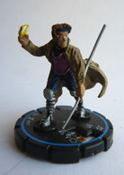 FIGURINE HEROCLIX MARVEL GAMBIT Rareté 3 Socle BLEU - Marvel Herös