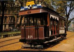 CP - Belgique - Brussels - Bruxelles - La California Voiture Mixte 346 - Nahverkehr, Oberirdisch