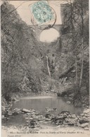 SALINS LES BAINS  39   JURA     CPA    LE PONT DU DIABLE - Autres & Non Classés