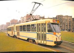 CP - Belgique - Brussels - Bruxelles - Voiture Tramway P.C.C. - Serie 7800 - Public Transport (surface)