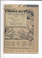 Bf - 1935 Catalogue Bazar De L'hôtel De Ville Paris Avec Sa Bande D'expedition Adressé Au Curé De Salvagnac ( Aveyron ) - Textile & Clothing