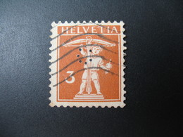 Perforé  Perfin  Suisse  à Voir ;   Perforation    C     Ref   C 7 - Gezähnt (perforiert)