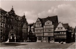 CPA AK Hann.Munden Rathaus Mit Marktplatz GERMANY (955545) - Hannoversch Muenden