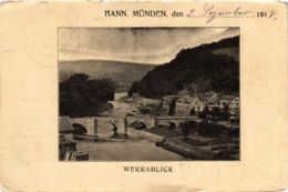 CPA AK Hann.Munden Werrablick GERMANY (955585) - Hannoversch Muenden