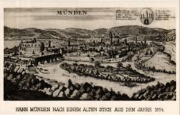 CPA AK Hann.Munden Nach Einem Alten Stich GERMANY (955631) - Hannoversch Muenden