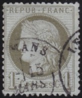 France       .    Yvert    .    50         .         O      .      Oblitéré - 1871-1875 Ceres