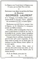 TINTIGNY ..-- Mr Georges LAURENT , Né En 1909 , Décédé En 1953 . - Tintigny