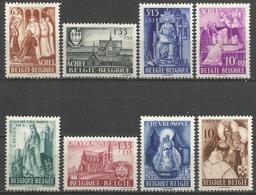 (E032) BELGIQUE - N°773à780* - Abbaye D'Achel - Basilique De Chèvremont - Unused Stamps