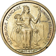 Monnaie, Nouvelle-Calédonie, 50 Centimes, 1949, Paris, ESSAI, SPL - Nouvelle-Calédonie