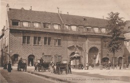 BESANCON   DOUBS  25  CPA SEPIA -L'HOTEL DE VILLE - Besancon
