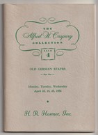 OLD GERMAN STATES, The CASPARY Collection, 1956 Harmers Auction Catalogue - Catalogues For Auction Houses