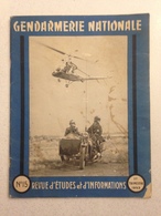 Revue D'études Et D'informations De La Gendarmerie Nationale - N° 15 Du 1er Trimestre 1953 - Police