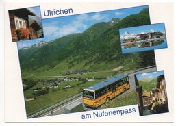 ULRICHEN Postauto Am Nufenenpass - Ulrichen