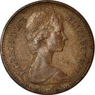 Monnaie, Grande-Bretagne, Elizabeth II, 1/2 New Penny, 1975, TB+, Bronze, KM:914 - 1/2 Penny & 1/2 New Penny