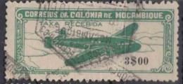 Portugal Mozambique 1946 Airmail Taxa Recebida Mi#341 Used - Mosambik