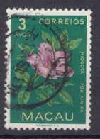 Portugal Macao Macau 1953 Flowers Mi#395 Used - Usados