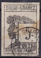 DIEGO-SUAREZ - 5 C. De 1890 Oblitéré FAUX - Oblitérés